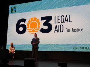 Michael Delaney announces 603 Legal Aid